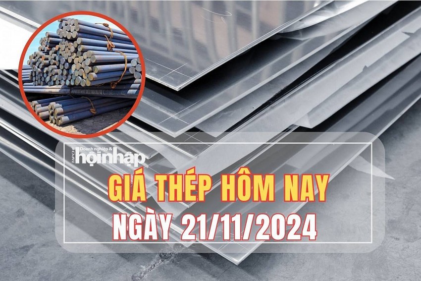 Giá thép hôm nay 21/11: Thép trong nước giữ nguyên giá bán, thép thanh Trung Quốc xuống mức 3.339 CNY/tấn