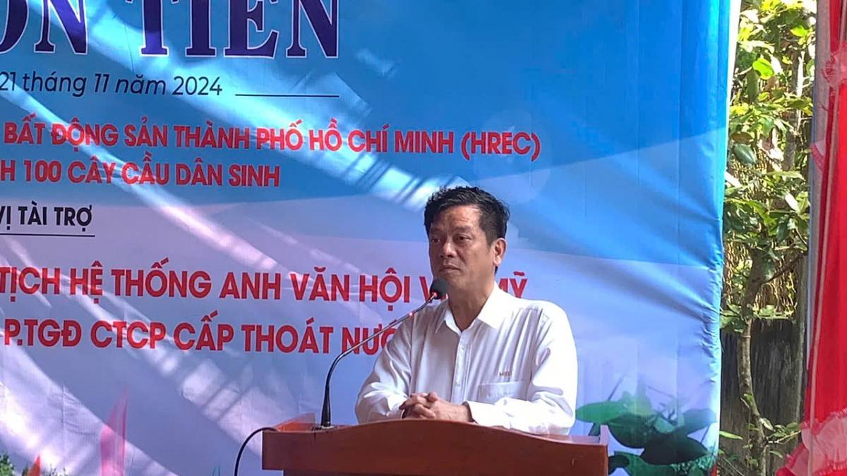 HREC: Khánh thành 2 cầu dân sinh ở Vĩnh Long và Bến Tre trị giá trên 02 tỷ đồng