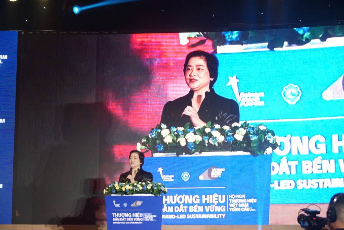  bà Trần Tuệ Tri - Đồng sáng lập và cố vấn cấp cao Vietnam Brand Purpose 