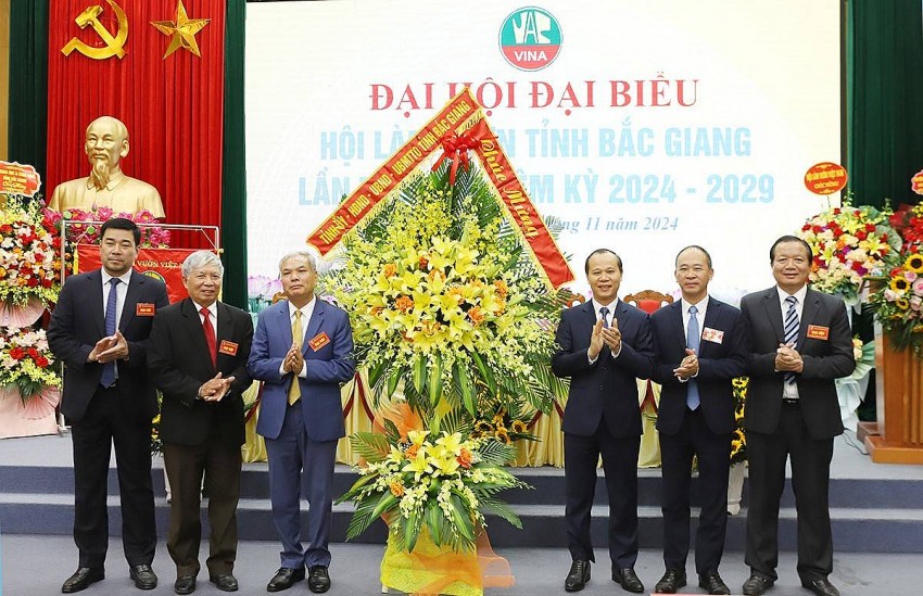 Ông Đỗ Xuân Bình tái cử chức vụ Chủ tịch Hội làm vườn tỉnh Bắc Giang khóa VII, nhiệm kỳ 2024 - 2029