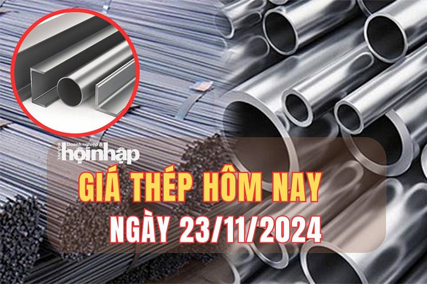 Giá thép hôm nay 23/11: Giá thép cuối tuần với giảm mạnh hơn 1%