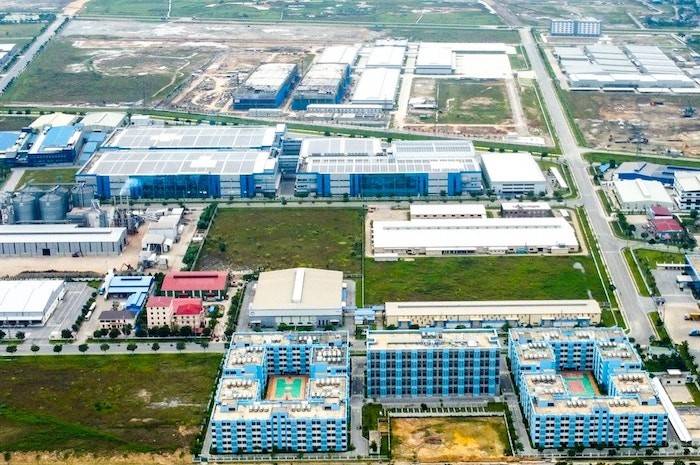 Khu công nghiệp, đô thị và dịch vụ VSIP Nghệ An là một trong những điểm đến của Tập đoàn Luxshare