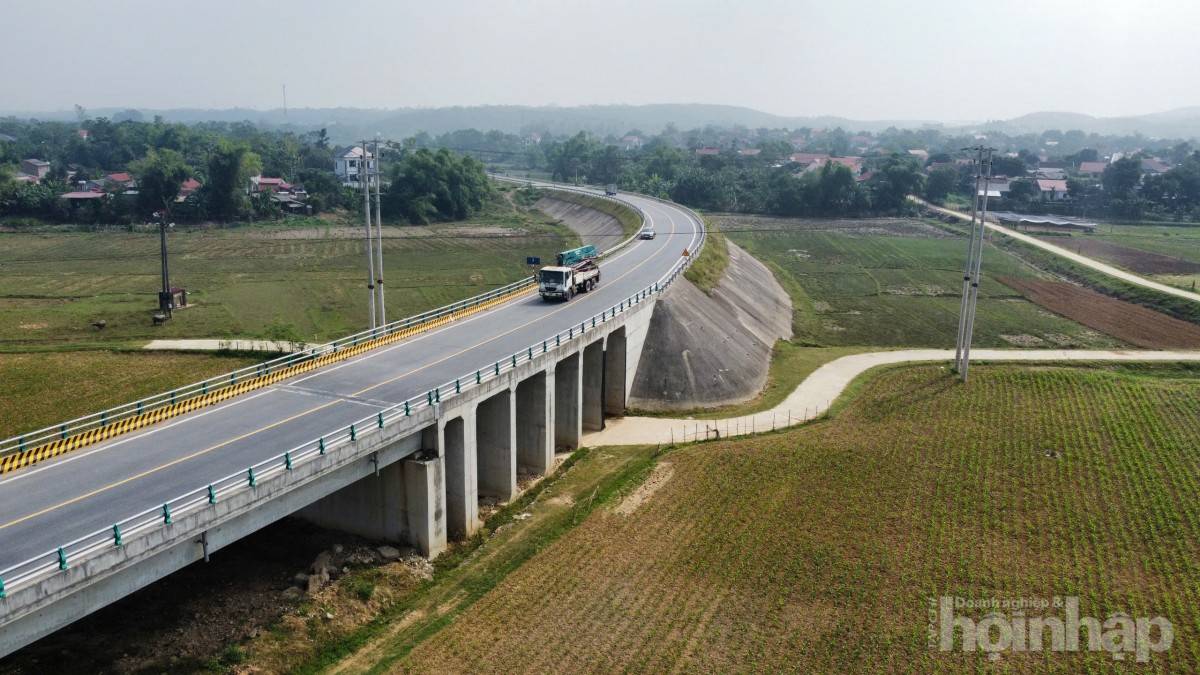 Phú Thọ: Đưa vào sử dụng 26km trên tuyến đường liên vùng hơn 2000 tỷ đồng