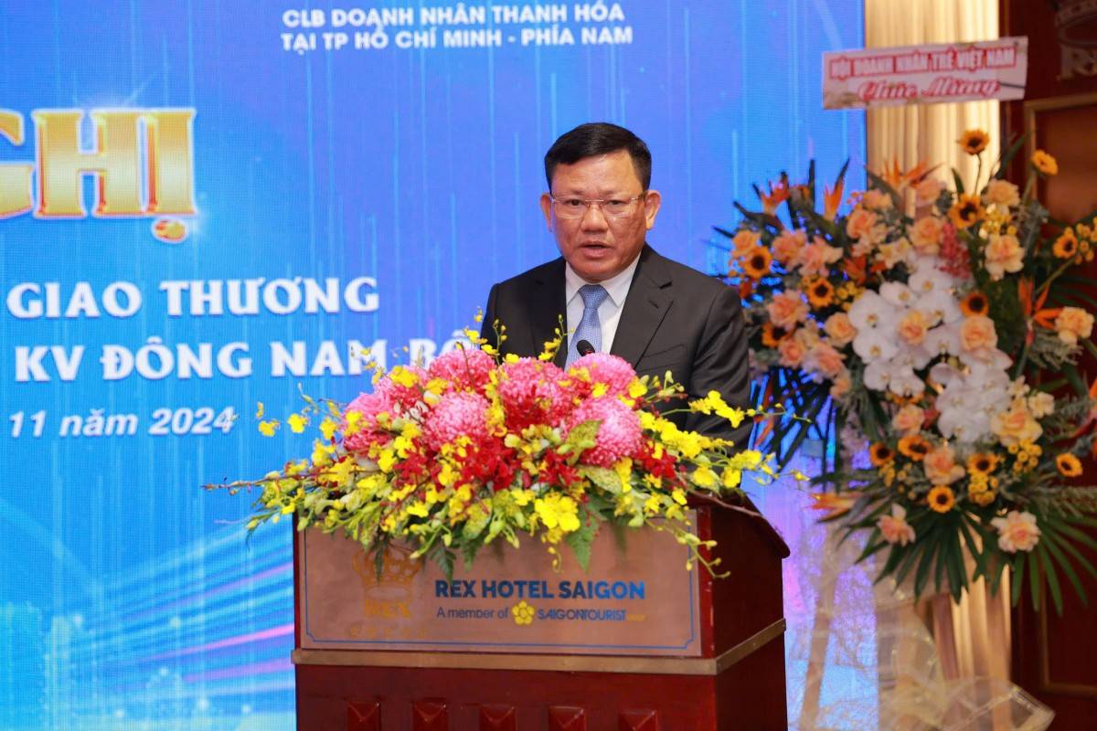 Hội nghị xúc tiến đầu tư - kết nối giao thương Thanh Hóa - TP. Hồ Chí Minh - khu vực Đông Nam Bộ