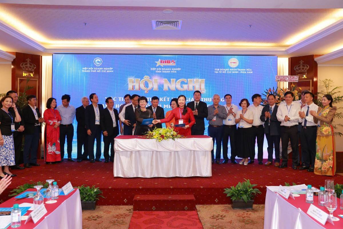 Hội nghị xúc tiến đầu tư - kết nối giao thương Thanh Hóa - TP. Hồ Chí Minh - khu vực Đông Nam Bộ