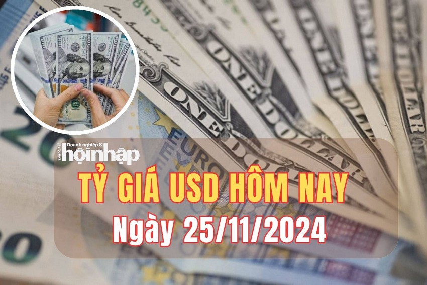 Tỷ giá USD hôm nay 25/11/2024: Đồng USD ổn định trong phiên đầu tuần