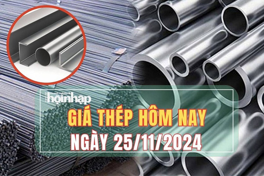 Giá thép hôm nay 25/11: Giá quặng sắt ổn định quanh mức 102 USD/tấn, thép trong nước giữ nguyên giá bán