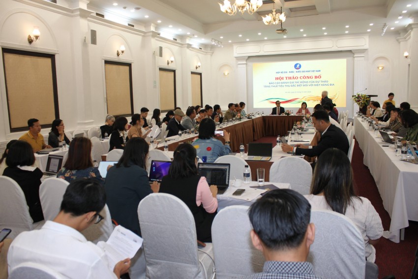 Các phương án tăng thuế tiêu thụ đặc biệt đều ảnh hưởng tới sản xuất ngành bia