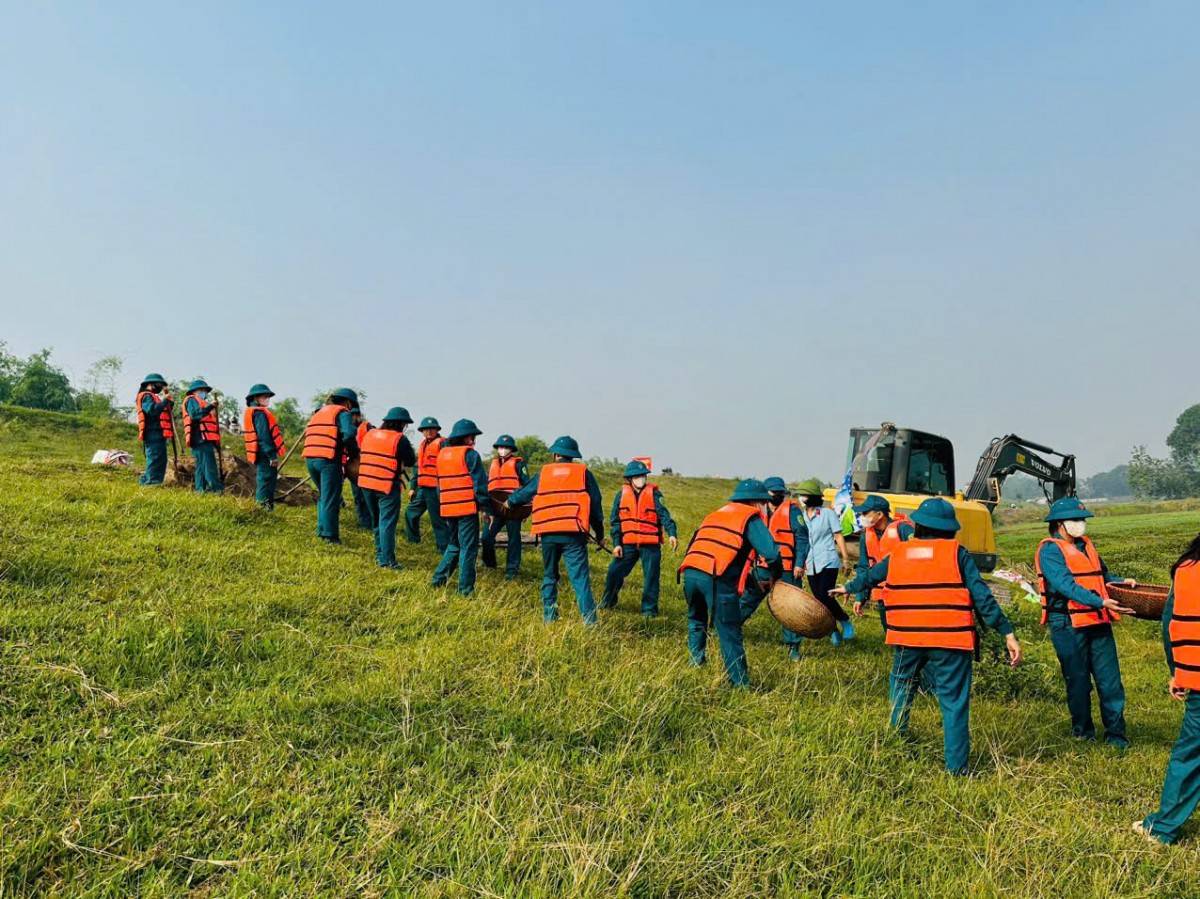 Thạch Đà, diễn tập, tình huống, phòng chống thiên tai, thủy lợi 2