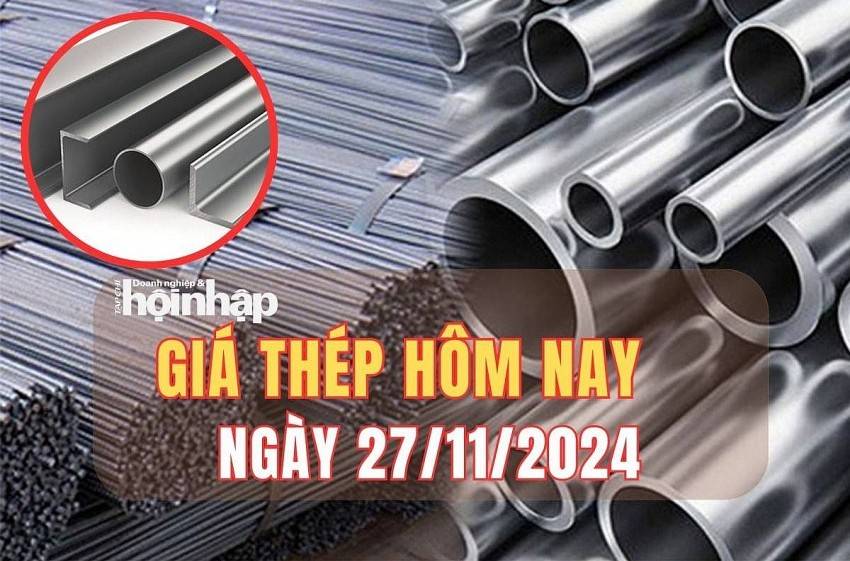 Giá thép hôm nay 27/11: Thép trên sàn giao dịch giảm phiên thứ 3 liên tiếp, quặng sắt tăng vượt 102 USD/tấn