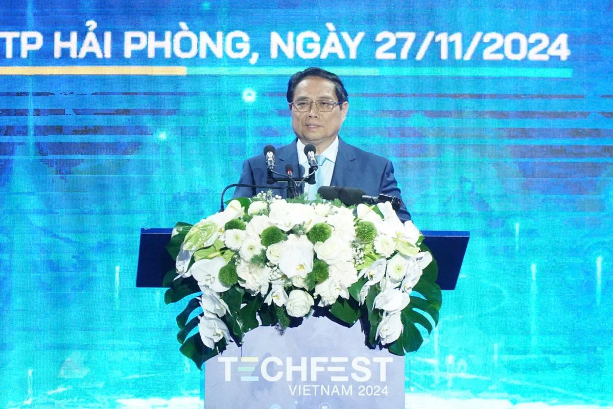 Thủ tướng Phạm Minh Chính phát biểu Khai mạc Ngày hội khởi nghiệp sáng tạo Việt Nam 2024 (Techfest Việt Nam 2024)
