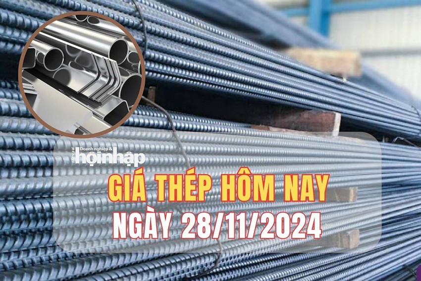Giá thép hôm nay 28/11: Thép trên sàn giao dịch Thượng Hải tăng nhẹ 0,1% lên mức 3.290 CNY/tấn sau 3 phiên giảm liên tiếp
