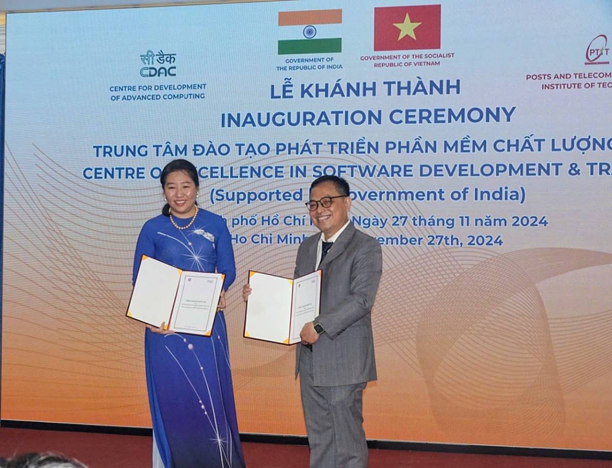 TP. HCM: Khai trương Trung tâm Đào tạo và Phát triển Phần mềm Chất lượng cao (CESDT) thuộc dự án CDAC