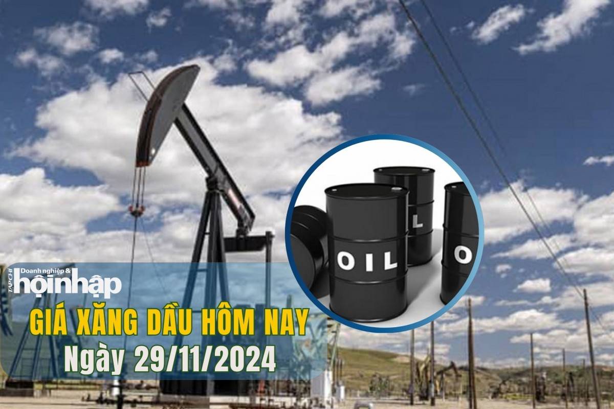 Giá xăng dầu hôm nay 29/11