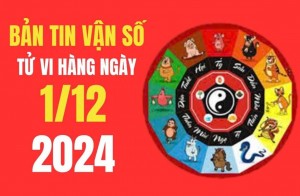 Tử vi - Vận số ngày 01/12/2024:  4 con giáp có vận trình tài lộc và may mắn