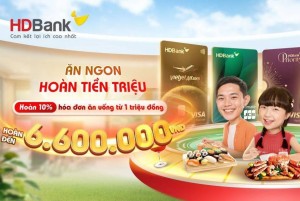 Thẻ tín dụng HDBank - Ưu đãi đa tầng, hưởng trọn niềm vui cuối năm