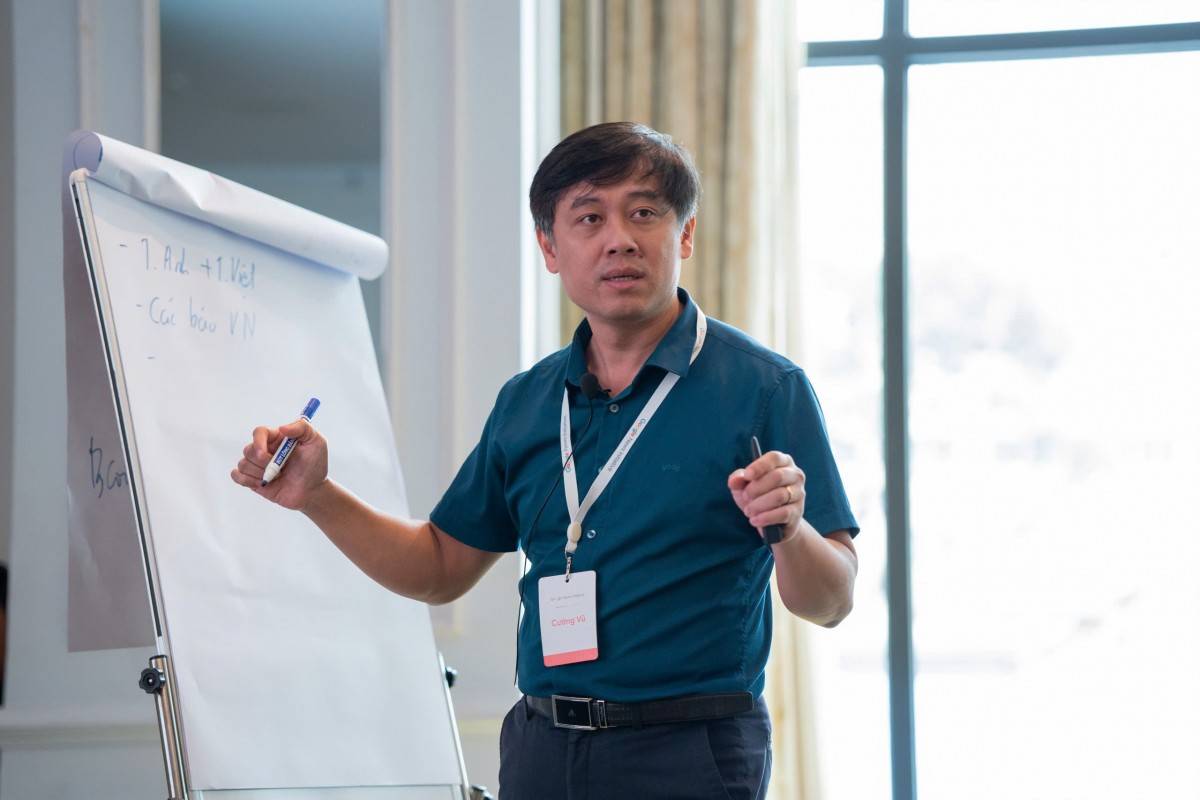 Nhà báo Vũ Thế Cường - Giảng viên Học viện Báo chí và Tuyên truyền