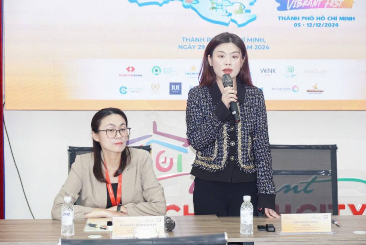 bà Nguyễn Cẩm Tú - Giám đốc Trung tâm Xúc tiến Du lịch TP. Hồ Chí Minh 