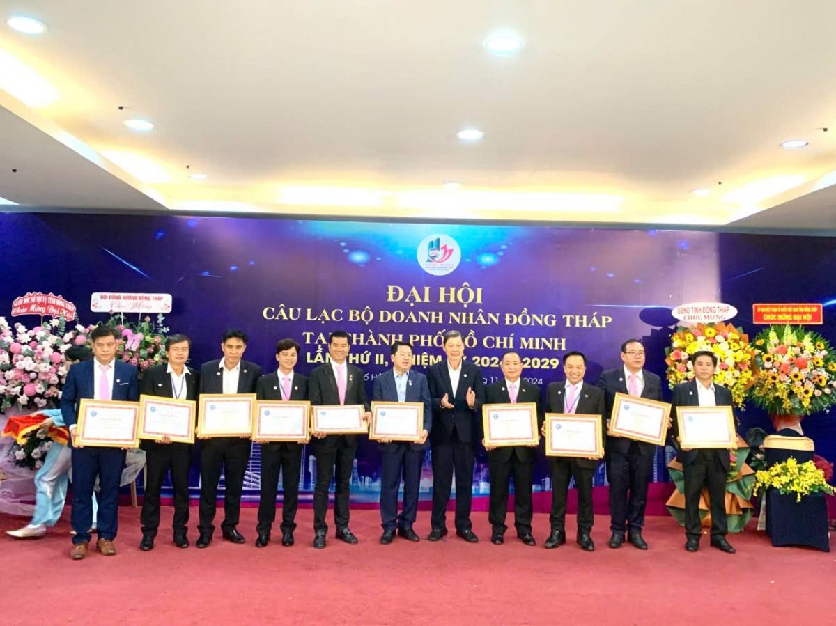 Hành trình phát triển ngoạn mục và những đóng góp nổi bật của CLB Doanh nhân Đồng Tháp tại Thành phố Hồ Chí Minh Hành trình phát triển ngoạn mục và những đóng góp nổi bật của CLB Doanh nhân Đồng Tháp tại Thành phố Hồ Chí Minh