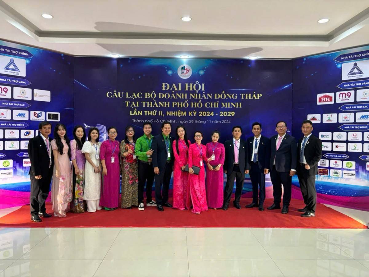 Hành trình phát triển ngoạn mục và những đóng góp nổi bật của CLB Doanh nhân Đồng Tháp tại Thành phố Hồ Chí Minh Hành trình phát triển ngoạn mục và những đóng góp nổi bật của CLB Doanh nhân Đồng Tháp tại Thành phố Hồ Chí Minh