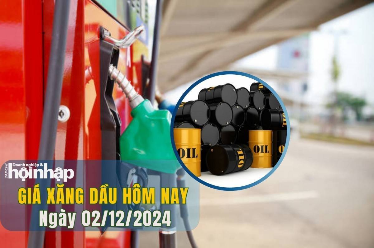 Giá xăng dầu hôm nay 02/12: Giá dầu tăng nhẹ đầu tuần, OPEC+ tiếp tục cắt giảm sản lượng