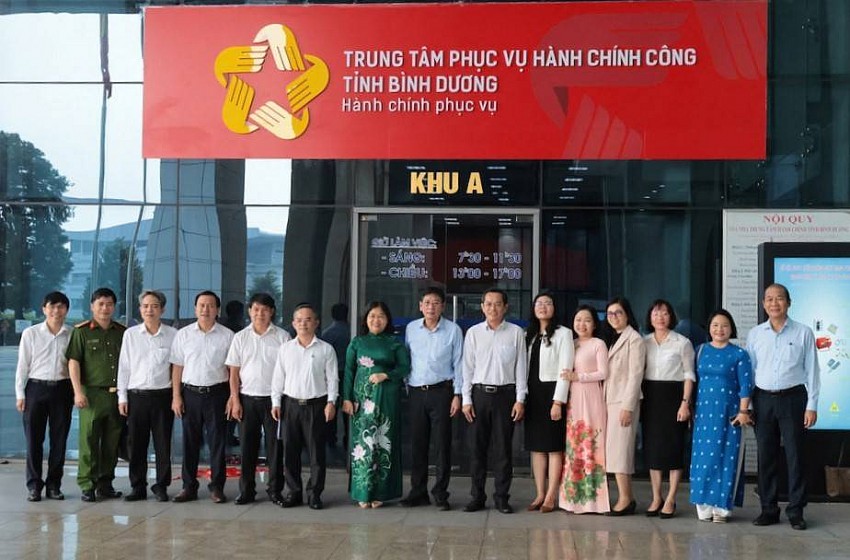 Bình Dương có trung tâm phục vụ hành chính công một cửa