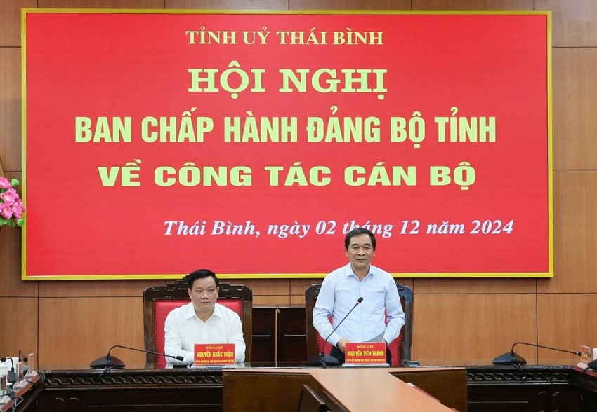 Ông Nguyễn Khắc Thận được bầu giữ chức Bí thư Tỉnh ủy Thái Bình nhiệm kỳ 2020 - 2025 Ông Nguyễn Khắc Thận được bầu giữ chức Bí thư Tỉnh ủy Thái Bình nhiệm kỳ 2020 - 2025