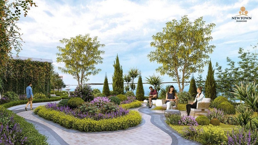 Newtown Diamond: Cuộc sống 5 sao bên sân gôn thời thượng