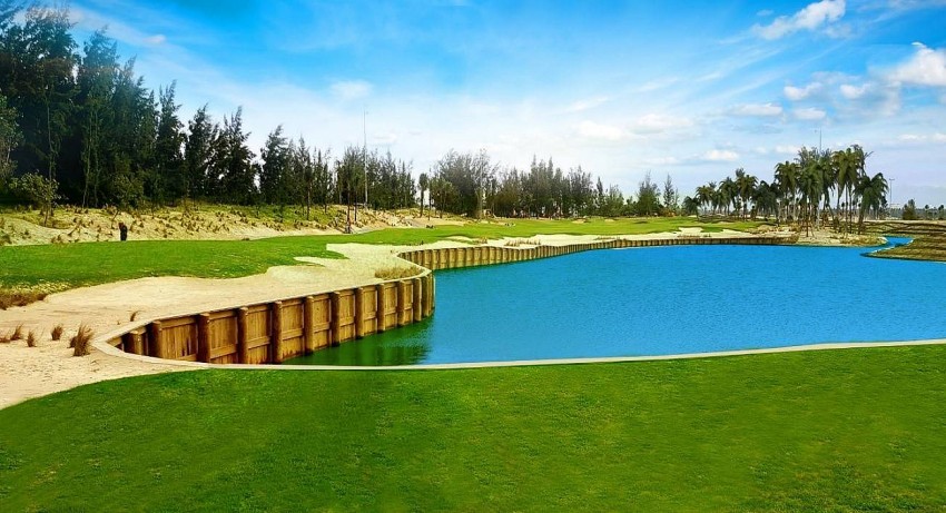 Hố 1, Nicklaus Course tại Legend Danang Golf Resort Legend Danang Golf Resort được vinh danh Sân gôn Tốt nhất Việt Nam 2024