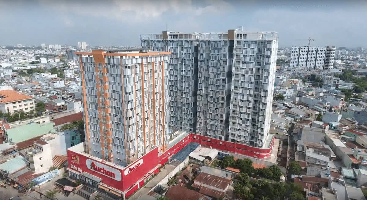 Khu thương mại và căn hộ I-Home , quận Gò Vấp.