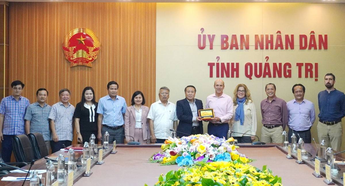 Tỉnh Quảng Trị làm việc với Tổ chức WWF - Việt Nam và Quỹ LRF
