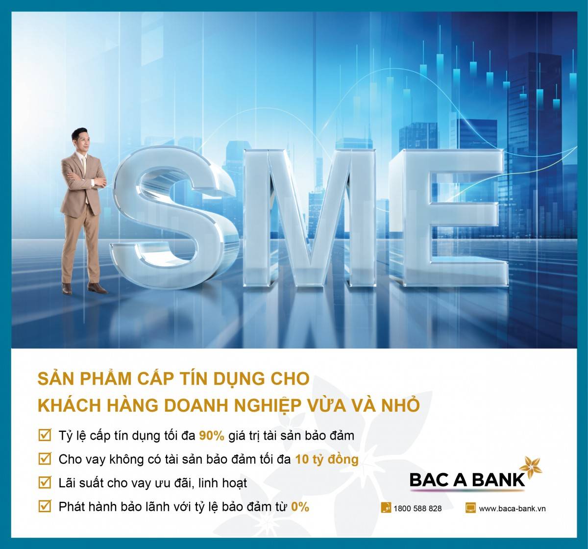 Bac A Bank  “may đo” nhiều chính sách ưu đãi vốn cho doanh nghiệp nhỏ và vừa dịp cuối năm