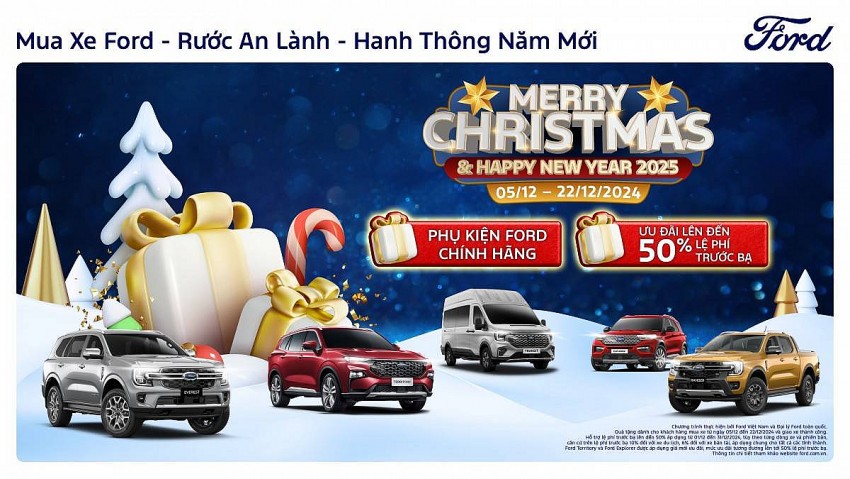 triển khai chương trình “Mua Xe Ford – Rước An Lành – Hanh Thông Năm Mới” 