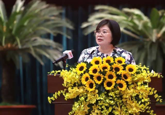 Trưởng ban Tổ chức Thành ủy TP. HCM Văn Thị Bạch Tuyết