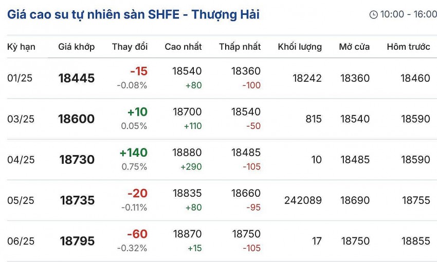 Giá cao su hôm nay 6/12/2024: Giá cao su hôm nay 6/12/2024: