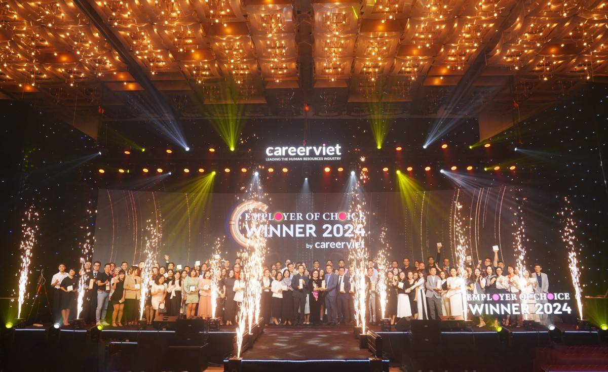 Lễ vinh danh nhà tuyển dụng được yêu thích nhất chính thức diễn ra tại TP. Hồ Chí Minh