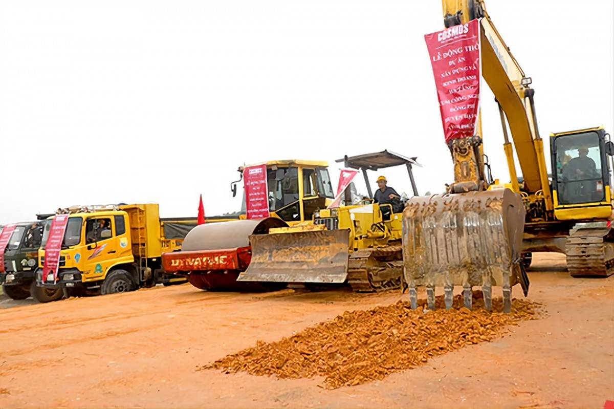 Phú Thọ: Động thổ dự án Cụm công nghiệp có tổng mức đầu tư gần 500 tỷ đồng ở Hạ Hòa