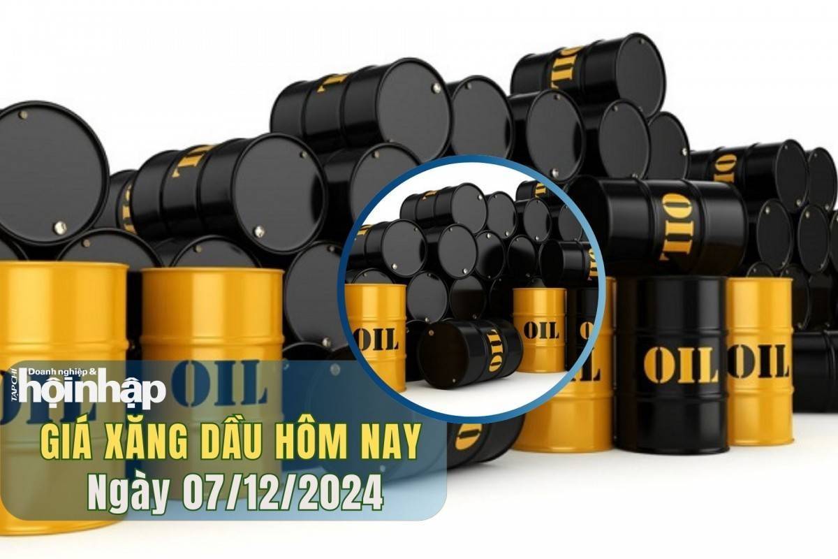 Giá xăng dầu hôm nay 7/12: Giá dầu WTI giảm 1,6%, dầu Brent giảm 1,4%