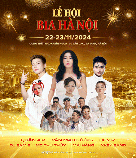 Sự kiện văn hoá được mong chờ nhất năm - Lễ hội Bia Hà Nội 2024 đã quay trở lại