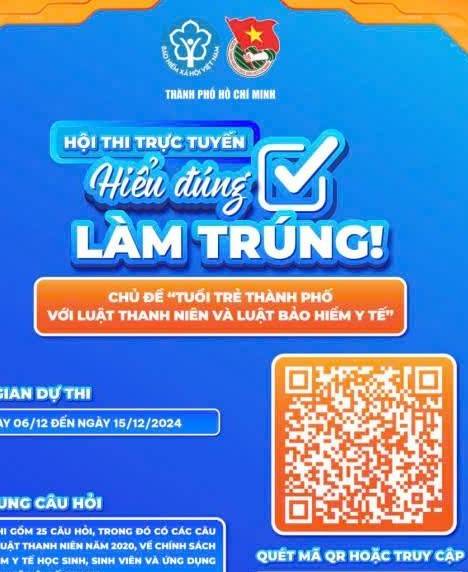 Bảo hiểm xã hội TP. Hồ Chí Minh tổ chức cuộc thi trực tuyến “Hiểu đúng, làm trúng”