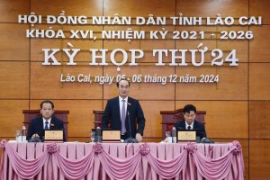 HĐND tỉnh Lào Cai khóa XVI trả lời chất vấn lĩnh vực tài nguyên môi trường, nông nghiệp