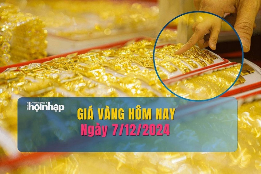 Giá vàng hôm nay 7/12: Vàng thế giới hồi phục, vàng nhẫn giảm 400.000 đồng/lượng mua vào