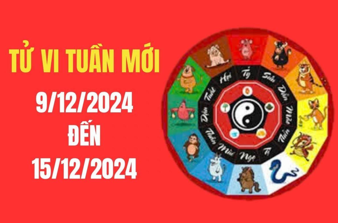 Tử vi tuần mới 12 con giáp từ 09/12 – 15/12/2024: Tuổi nào sẽ gặp nhiều may mắn tài lộc, sự nghiệp hanh thông?