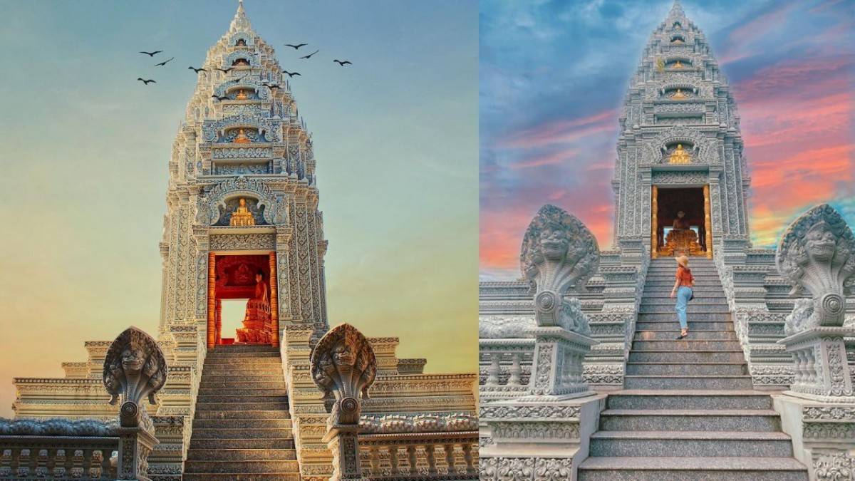 Chùa Som Rong được nhiều bạn trẻ thăm viếng và check-in bởi kiến trúc độc đáo – Top 8 chùa ở Sóc Trăng nổi tiếng
