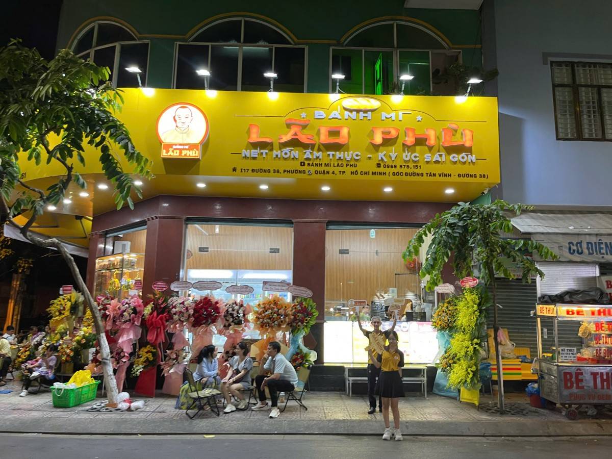 Bánh mì Lão Phù - Ra mắt thương hiệu mới trong làng ẩm thực TP. HCM