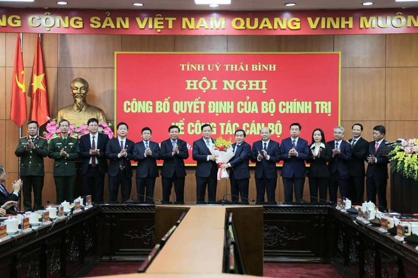 Tỉnh ủy Thái Bình công bố quyết định chuẩn y ông Nguyễn Khắc Thận - Bí thư Tỉnh ủy