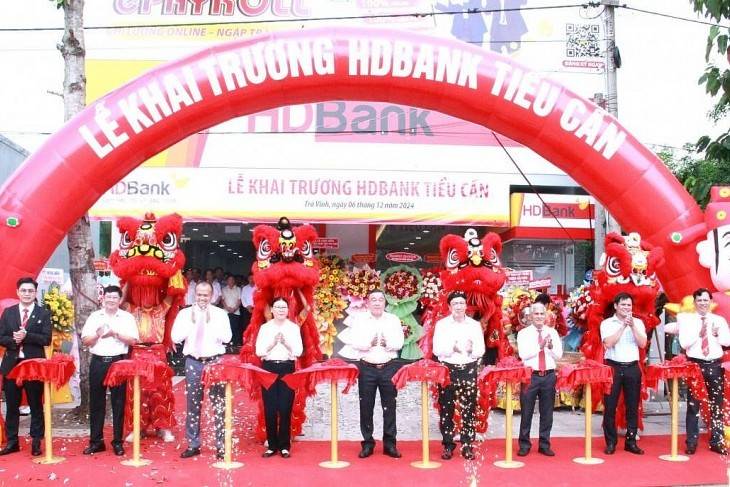 HDBank khai trương điểm giao dịch thứ 48 tại Đồng bằng Sông Cửu Long