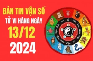 Tử vi - Vận số ngày 13/12/2024:  Con giáp nào sẽ gặp nhiều may mắn về tài chính, đón nhận nhiều niềm vui