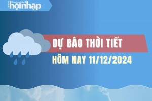 Thời tiết hôm nay 11/12: Miền Bắc chuyển mưa rét do không khí lạnh tăng cường