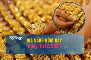 Giá vàng hôm nay 11/12: Vàng miếng SJC tăng mạnh gần 1 triệu đồng bán ra